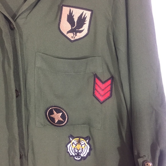 Gypsies & Moondust military top FINAL PRICE - Picture 3 of 8